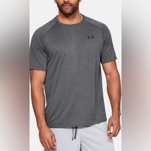 Under Armour Tech 2.0 Mens Large Dark Gray Short Sleeve T-Shirt